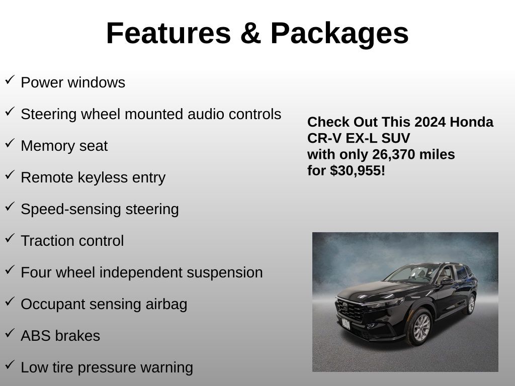 2024 Honda CR-V EX-L - Photo 12