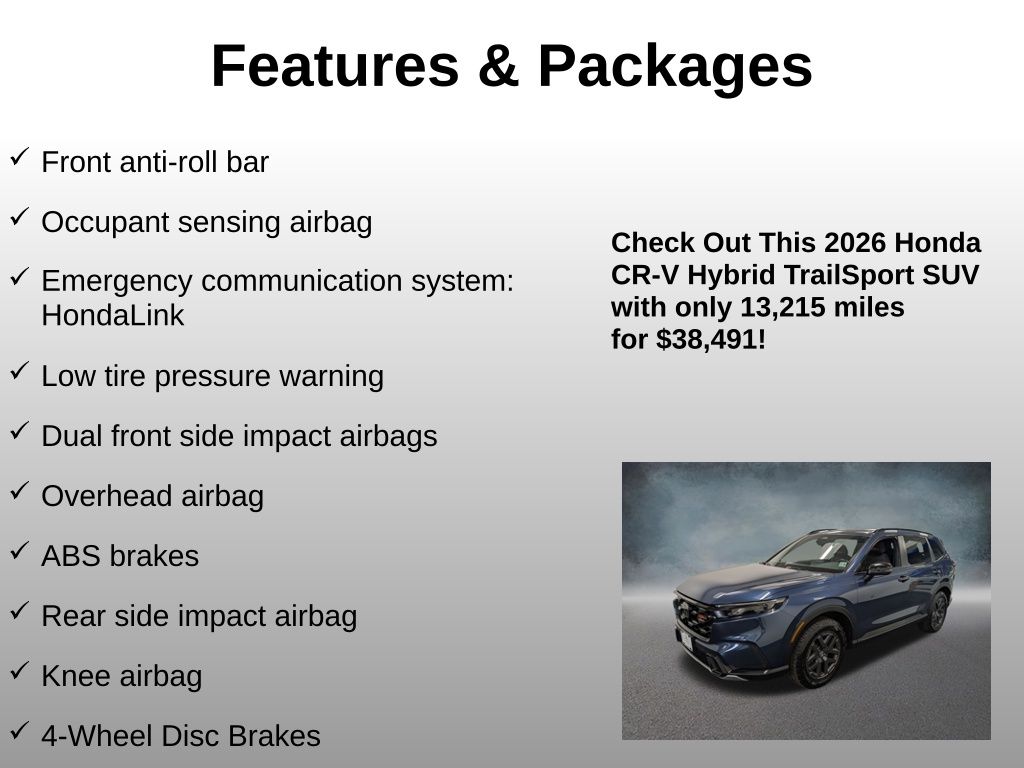 2026 Honda CR-V TrailSport - Photo 12