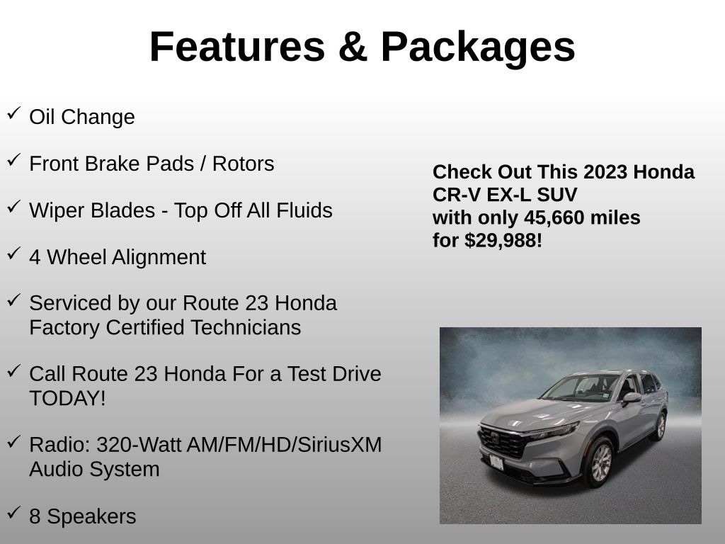 Used 2023 Honda CR-V EX-L SUV