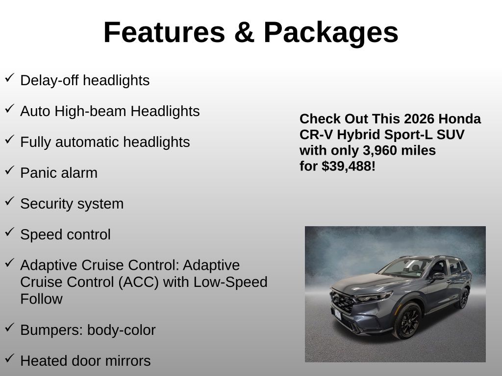 2026 Honda CR-V Sport-L - Photo 20