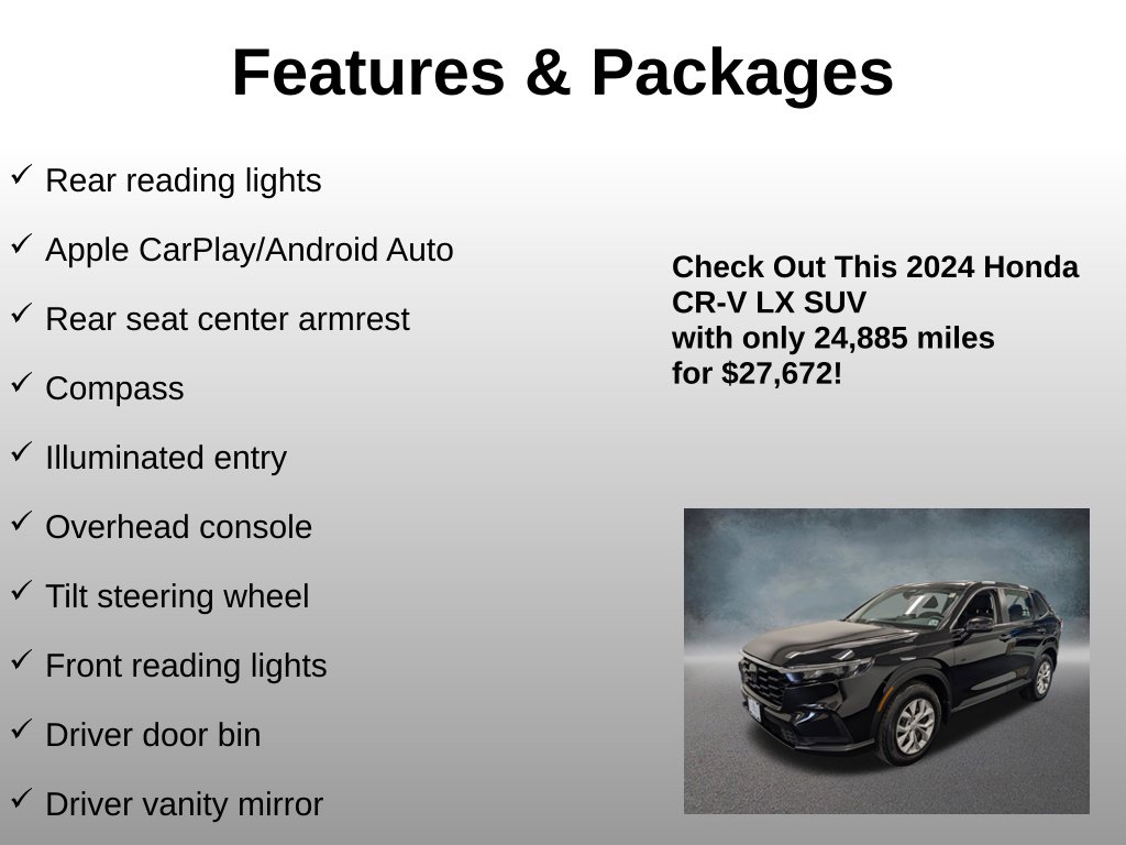 2024 Honda CR-V LX - Photo 22