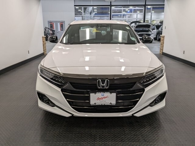 Certified 2021 Honda Accord Sport with VIN 1HGCV1F36MA074353 for sale in Randolph, NJ