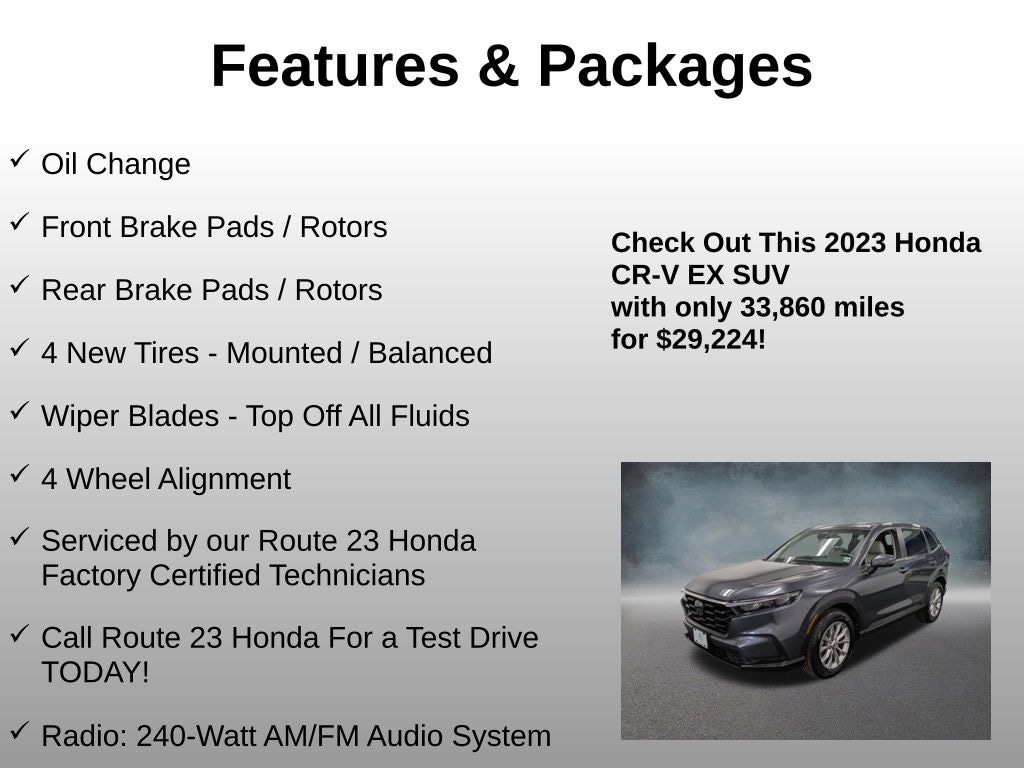 Used 2023 Honda CR-V EX SUV
