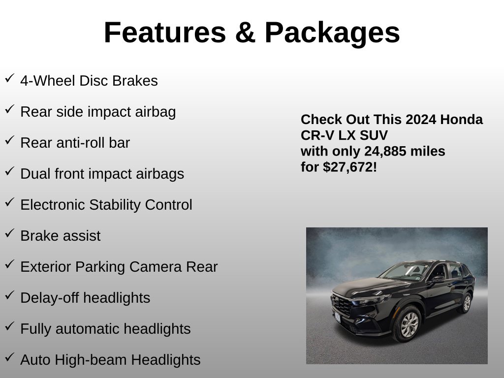 2024 Honda CR-V LX - Photo 16