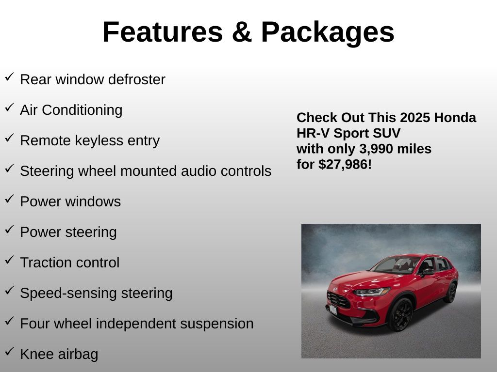 2025 Honda HR-V Sport - Photo 8