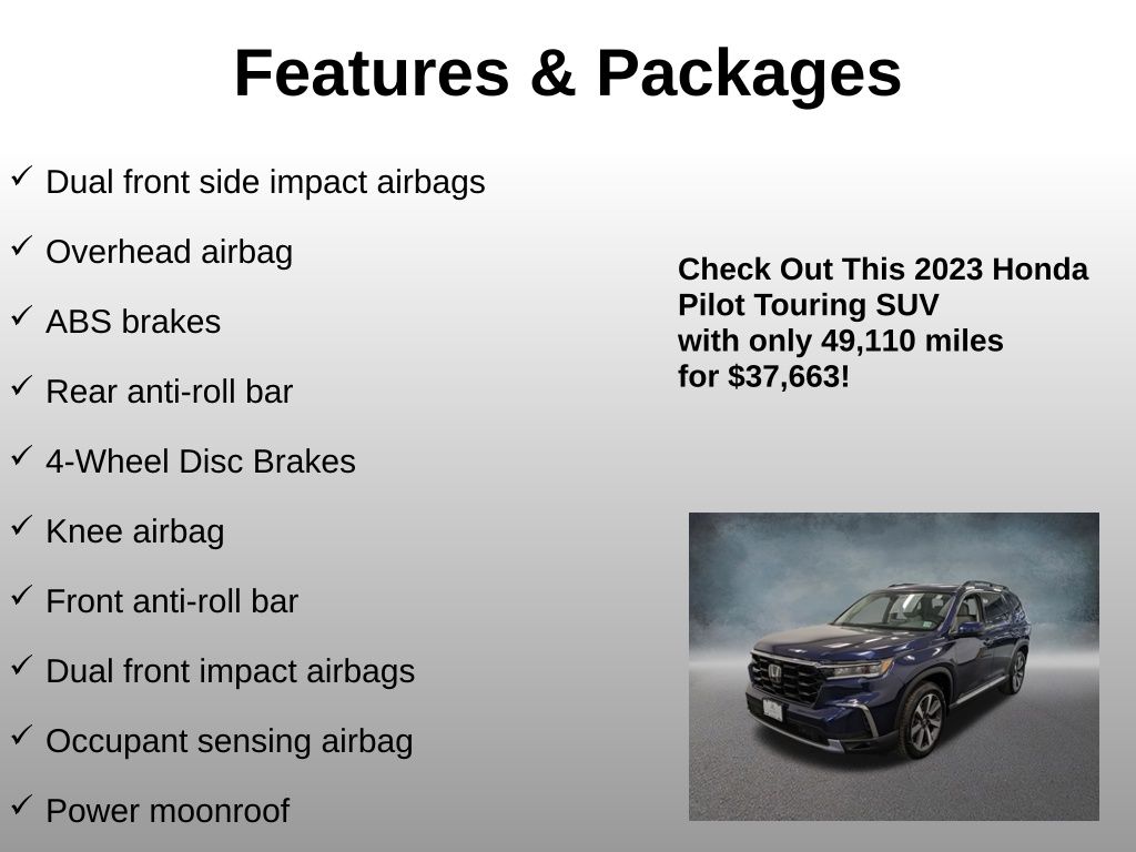 2023 Honda Pilot Touring - Photo 16