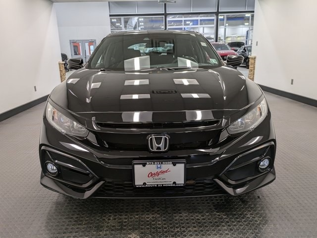 Used 2021 Honda Civic Hatchback EX with VIN SHHFK7H62MU422234 for sale in Pompton Plains, NJ