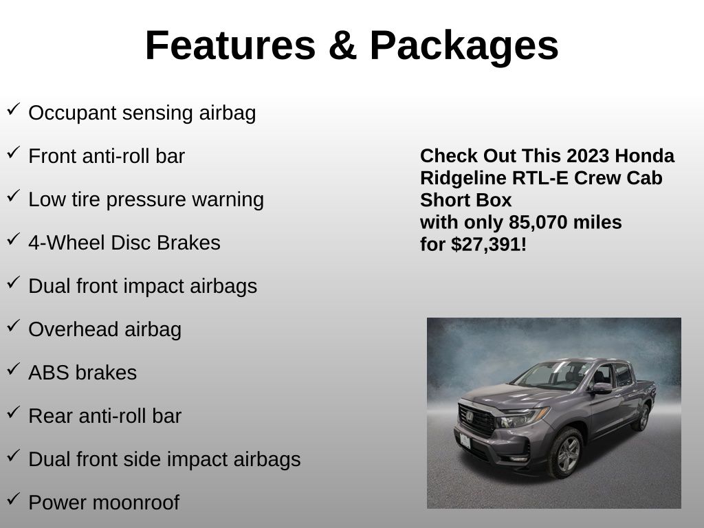2023 Honda Ridgeline RTL-E - Photo 16