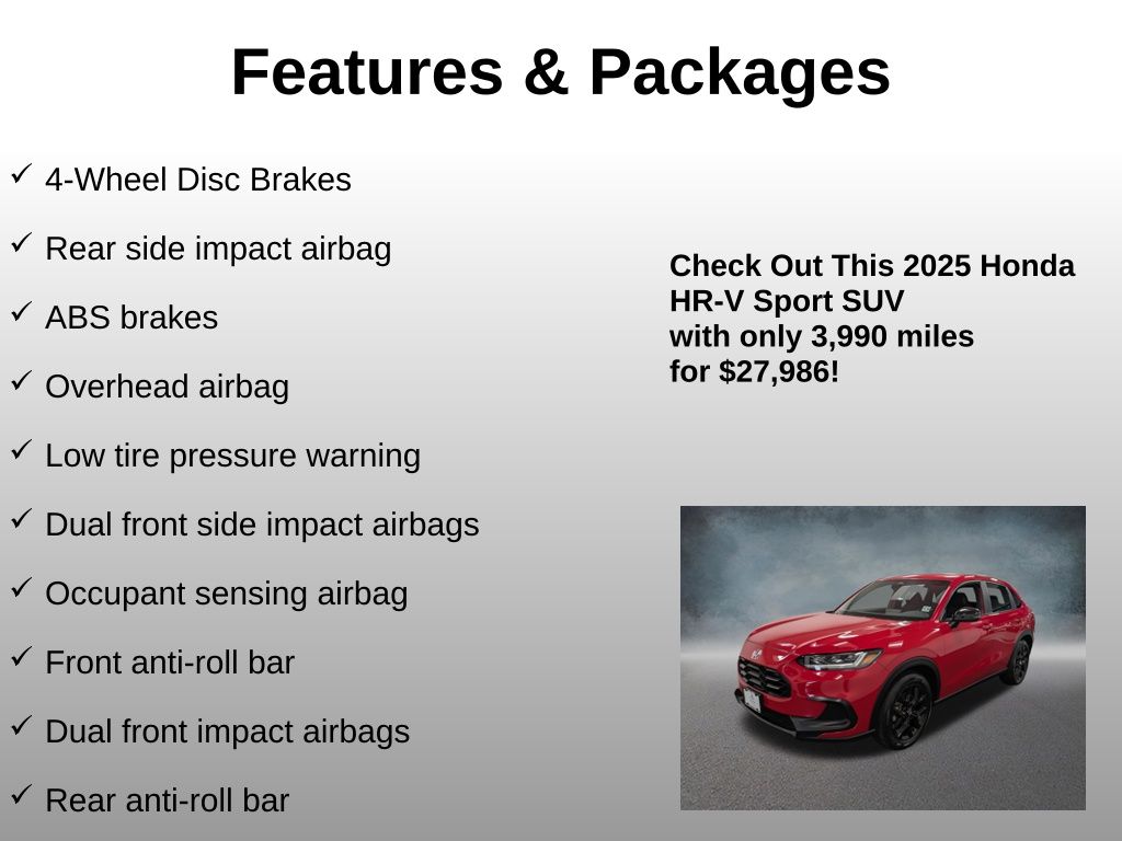 2025 Honda HR-V Sport - Photo 12