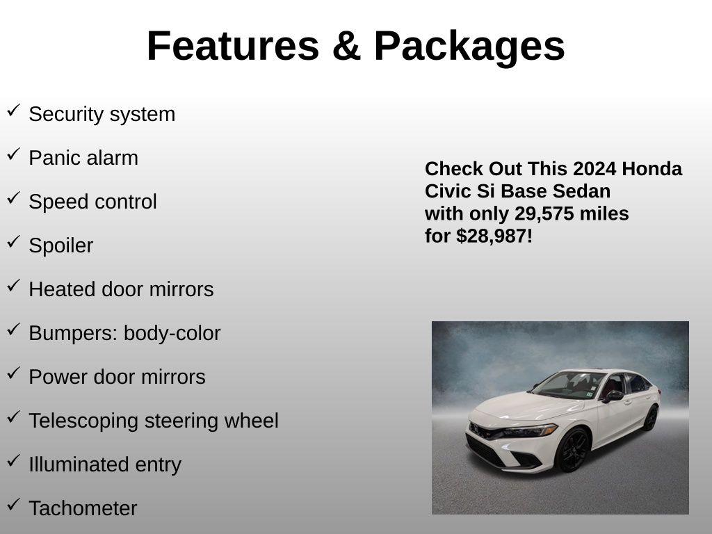 2024 Honda Civic Si - Photo 20