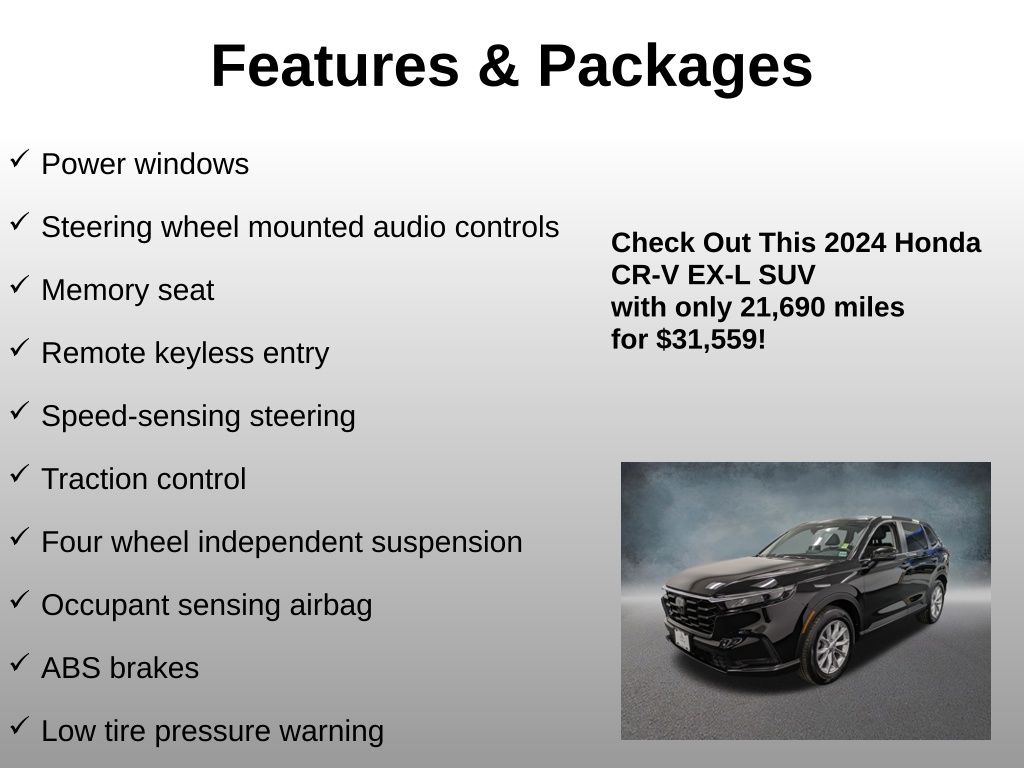 2024 Honda CR-V EX-L - Photo 12