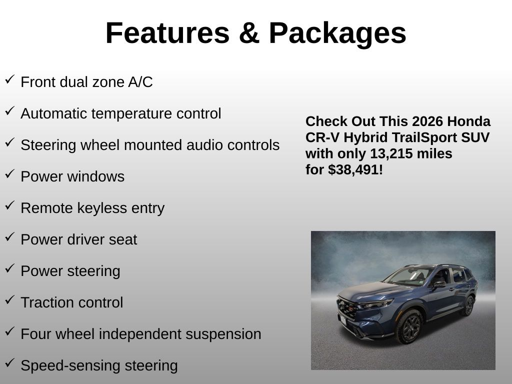 2026 Honda CR-V TrailSport - Photo 8