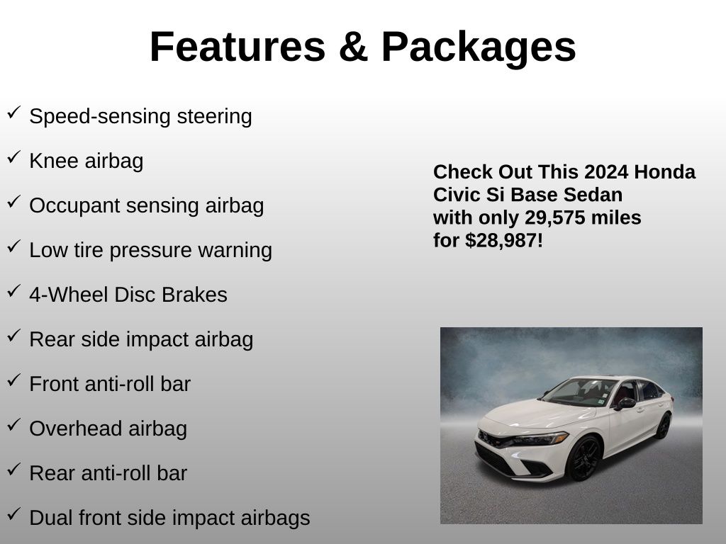 2024 Honda Civic Si - Photo 12