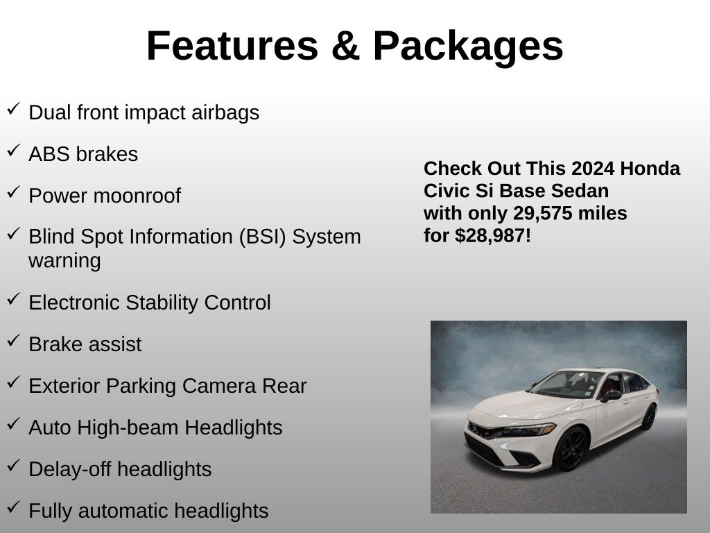 2024 Honda Civic Si - Photo 16