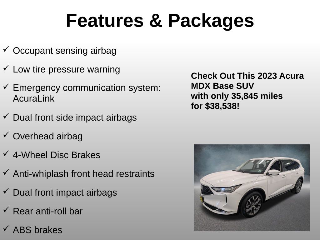 2023 Acura MDX Technology Package - Photo 20
