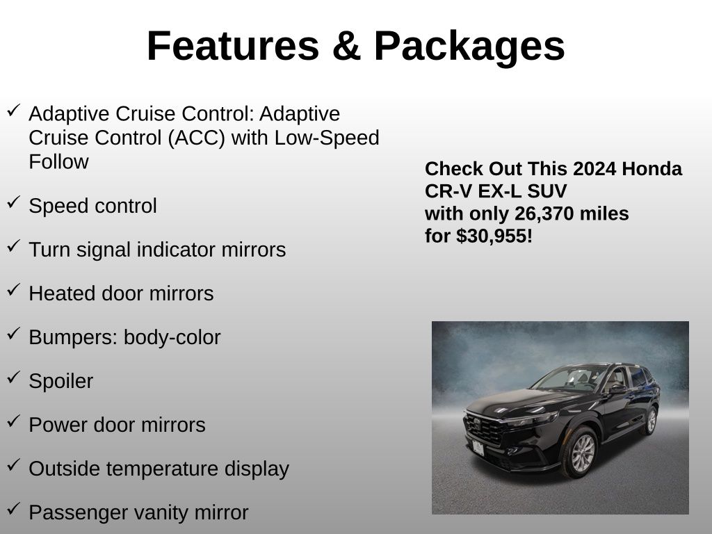 2024 Honda CR-V EX-L - Photo 24