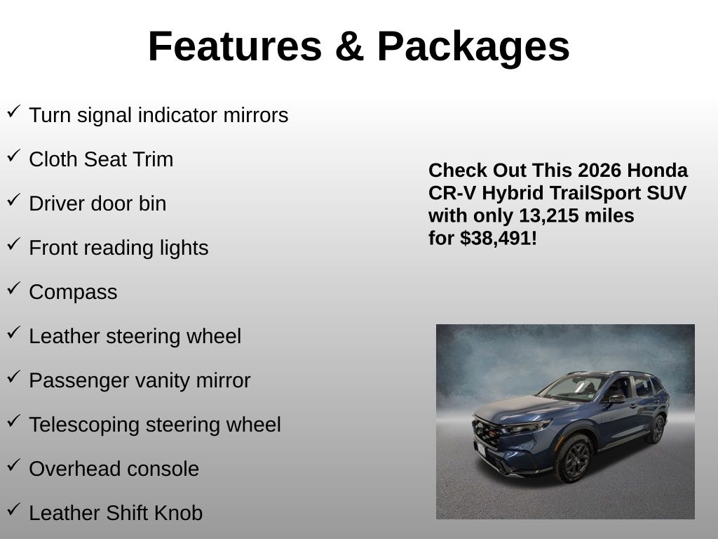 2026 Honda CR-V TrailSport - Photo 24