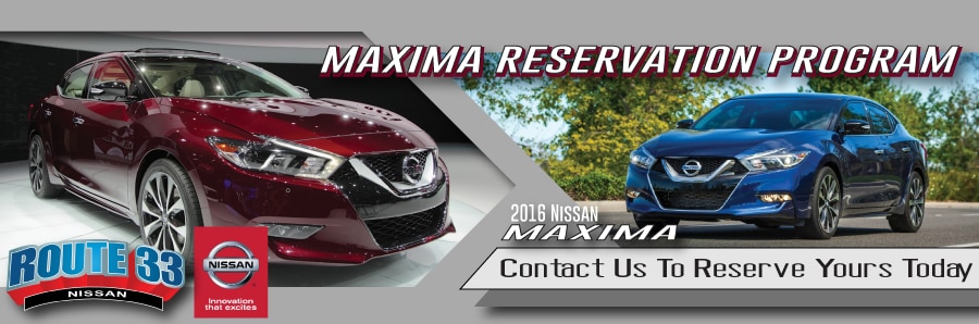 Rt 33 Nissan >> New Reserve Your 2016 Maxima Today Route 33 Nissan Rt 33 Nissan >> New Reserve Your 2016 Maxima Today Route 33 Nissan