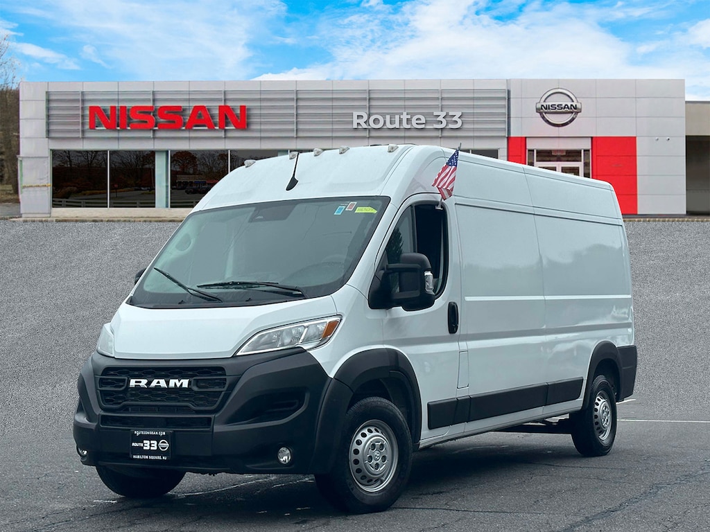 Certified 2024 Ram ProMaster Cargo Van Tradesman 2500 High Roof 159 WB w/Pass Seat Full-size Cargo Van