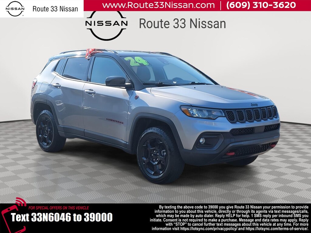 Used 2024 Jeep Compass Trailhawk 4x4 Sport Utility