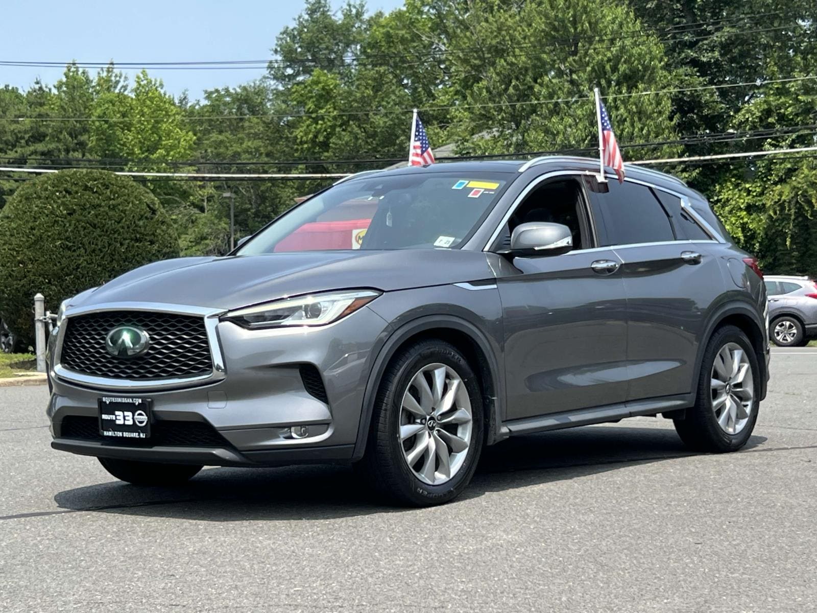 Certified 2020 INFINITI QX50 Luxe with VIN 3PCAJ5M35LF121082 for sale in Trenton, NJ
