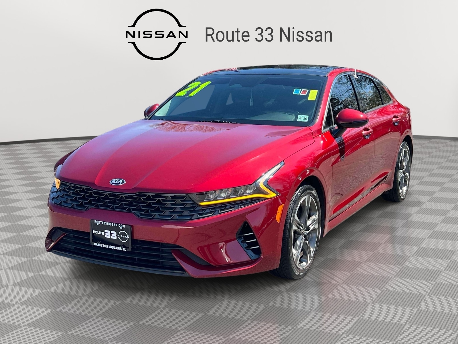 Used 2021 Kia K5 EX with VIN 5XXG34J25MG064164 for sale in Trenton, NJ