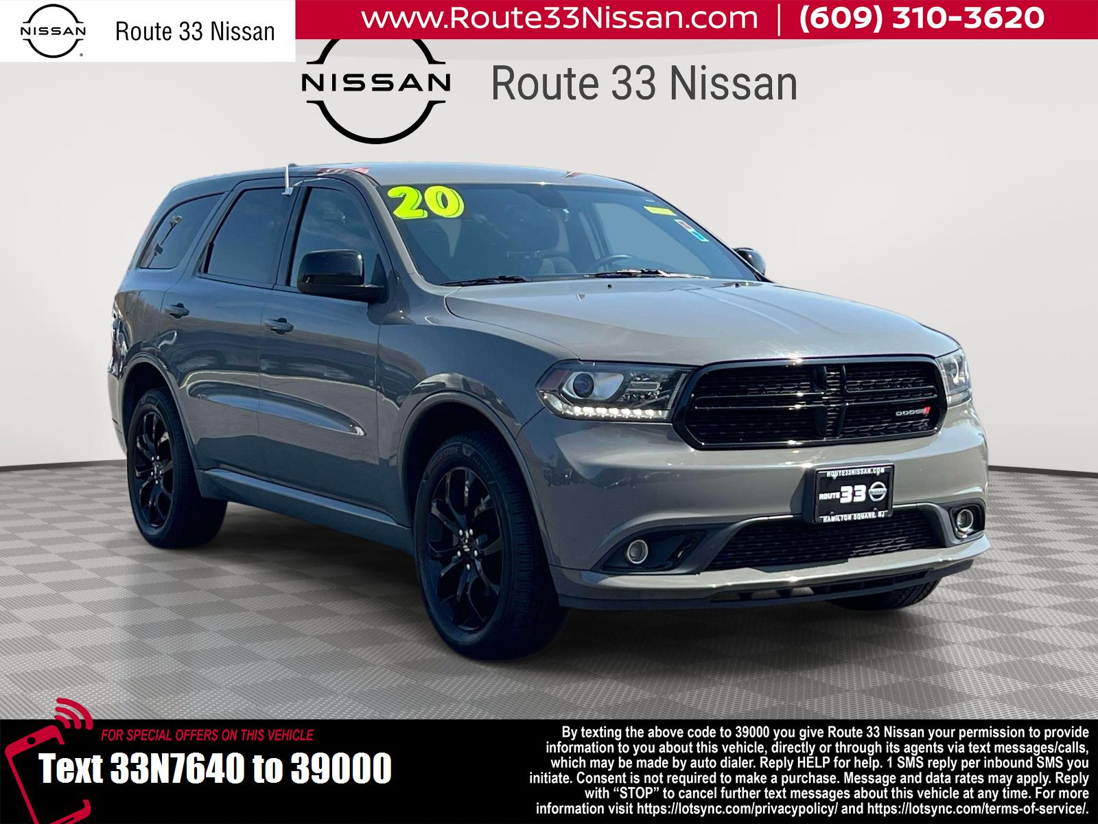 2020 Dodge Durango SXT Plus