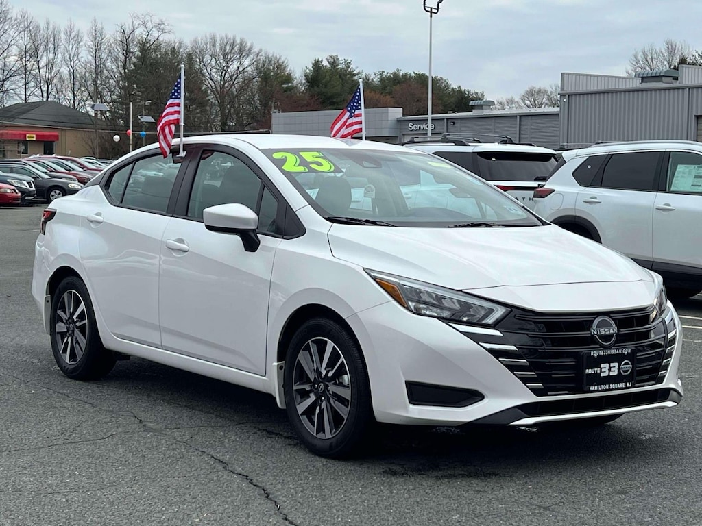 Certified 2025 Nissan Versa SV CVT Car