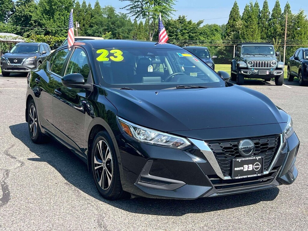 Certified 2023 Nissan Sentra SV CVT Car