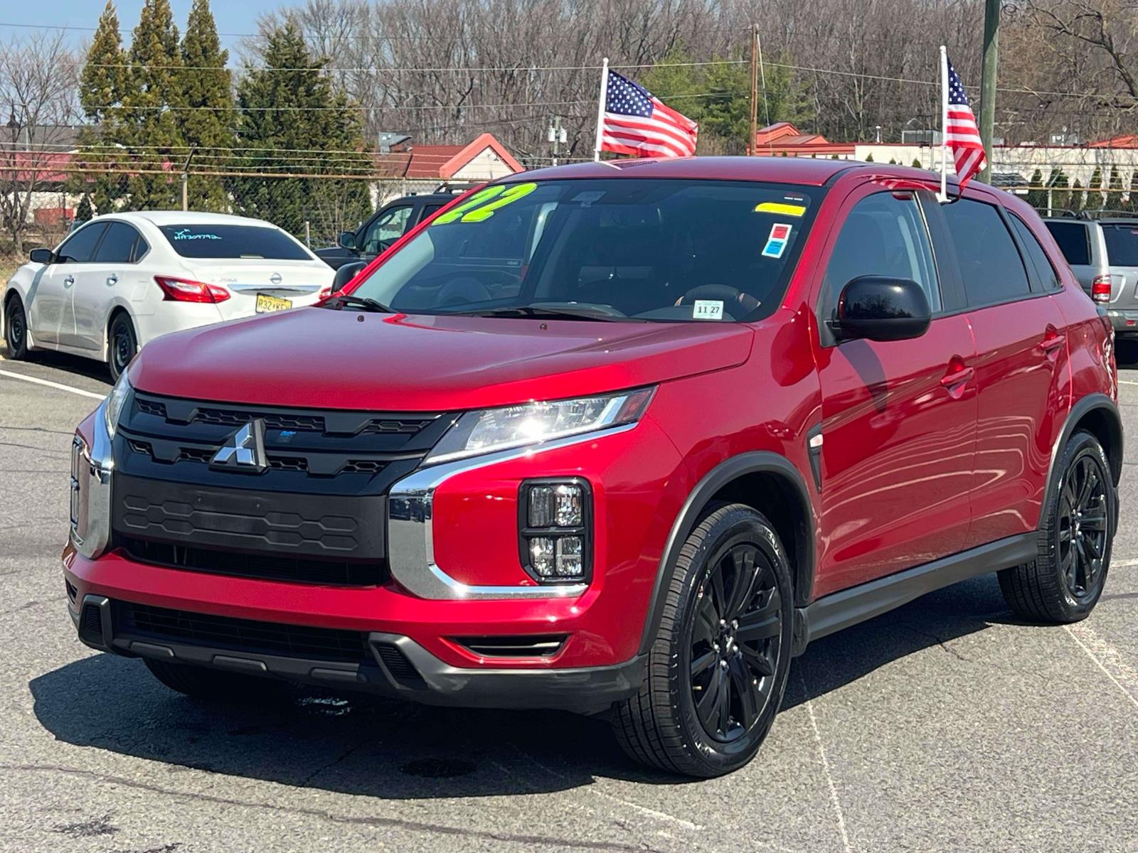 Used 2022 Mitsubishi Outlander Sport LE with VIN JA4ARUAU1NU018858 for sale in Trenton, NJ