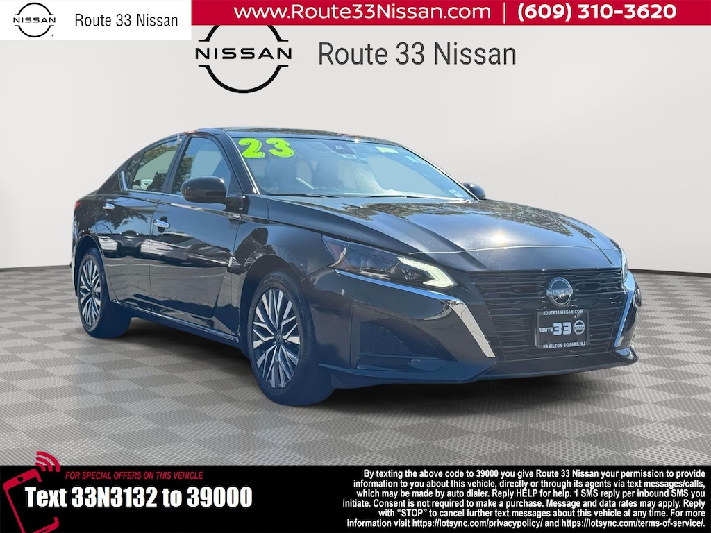 Certified 2023 Nissan Altima 2.5 SV AWD Sedan Car