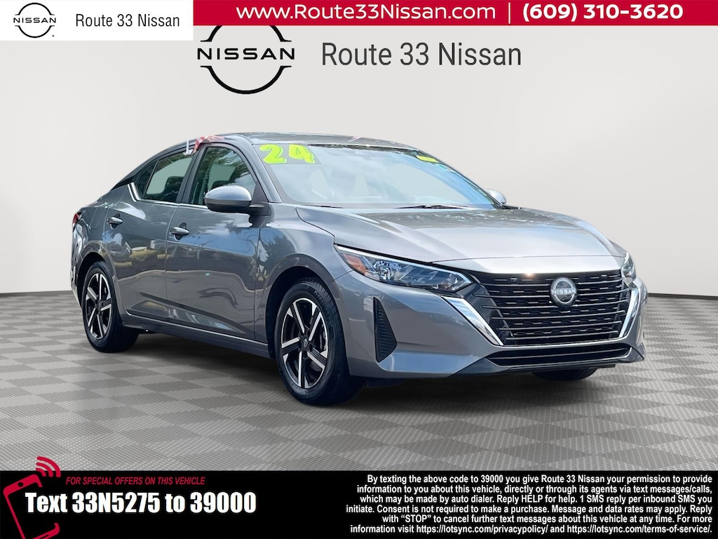 Certified 2024 Nissan Sentra SV CVT Car