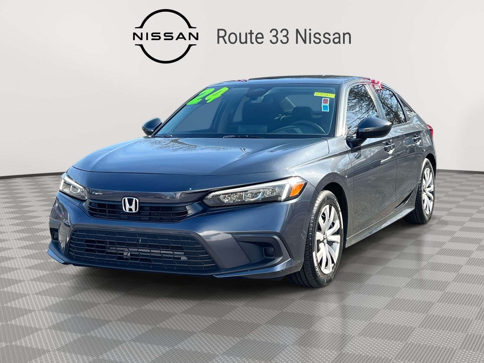 Used 2024 Honda Civic LX with VIN 2HGFE2F21RH529418 for sale in Trenton, NJ