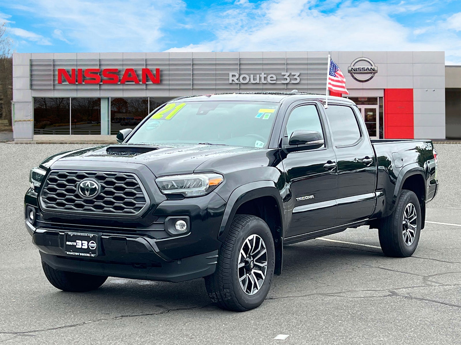 Used 2021 Toyota Tacoma TRD Sport with VIN 3TYDZ5BN4MT001818 for sale in Trenton, NJ