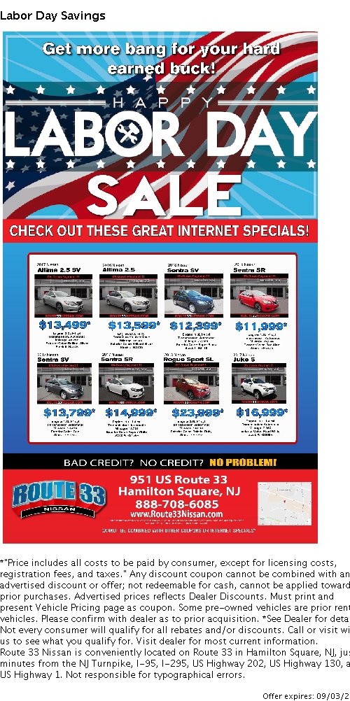 Rt 33 Nissan >> Used Car Specials In Hamilton Square Nj Edison Nissan Rt 33 Nissan >> Used Car Specials In Hamilton Square Nj Edison Nissan