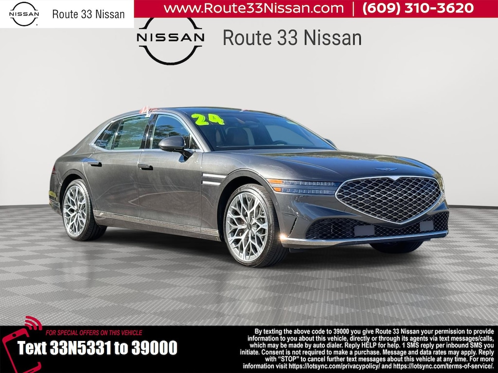 Used 2024 Genesis G90 3.5T e-SC AWD Car