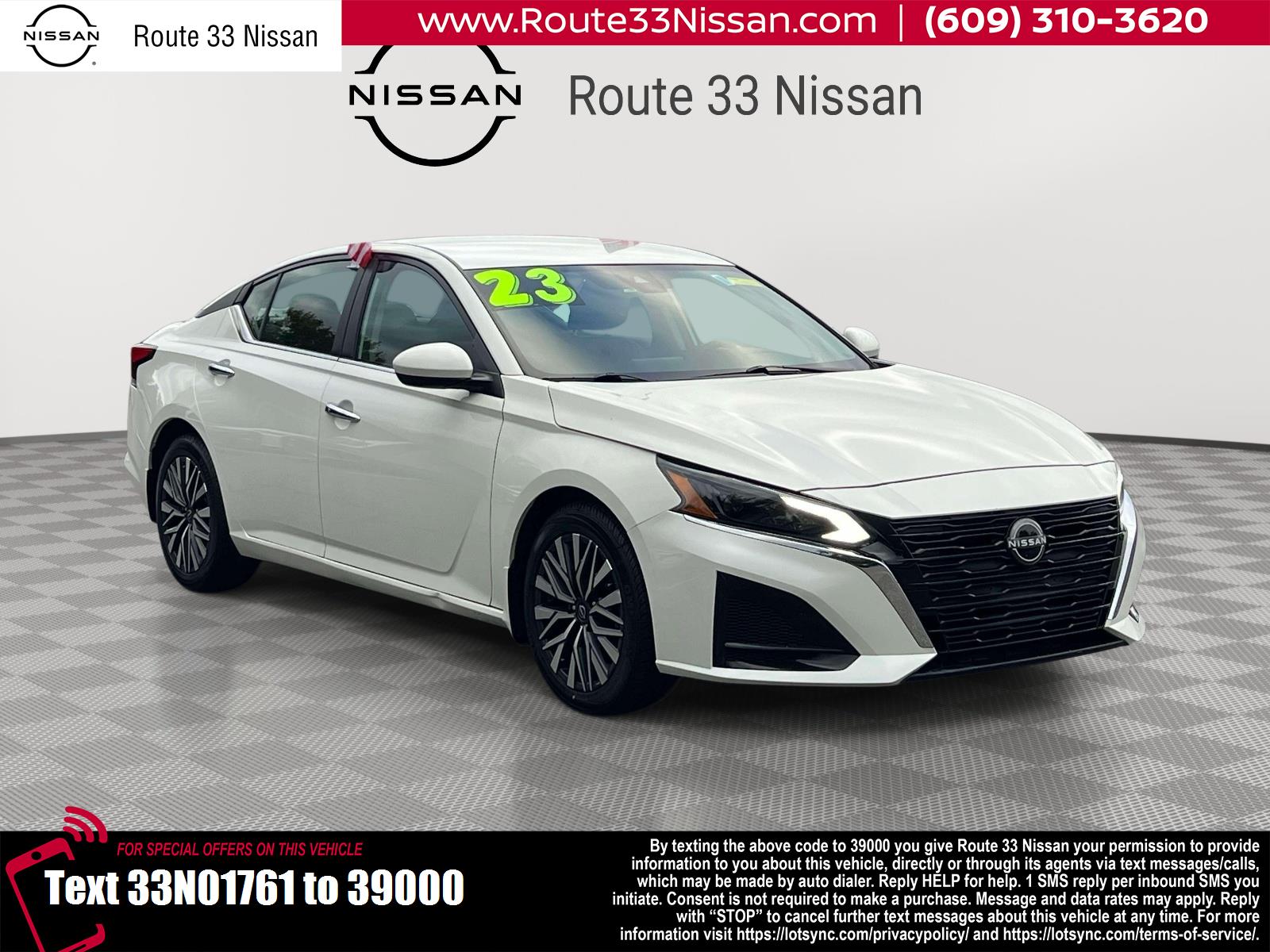 Used 2023 Nissan Altima SV with VIN 1N4BL4DV3PN410176 for sale in Trenton, NJ