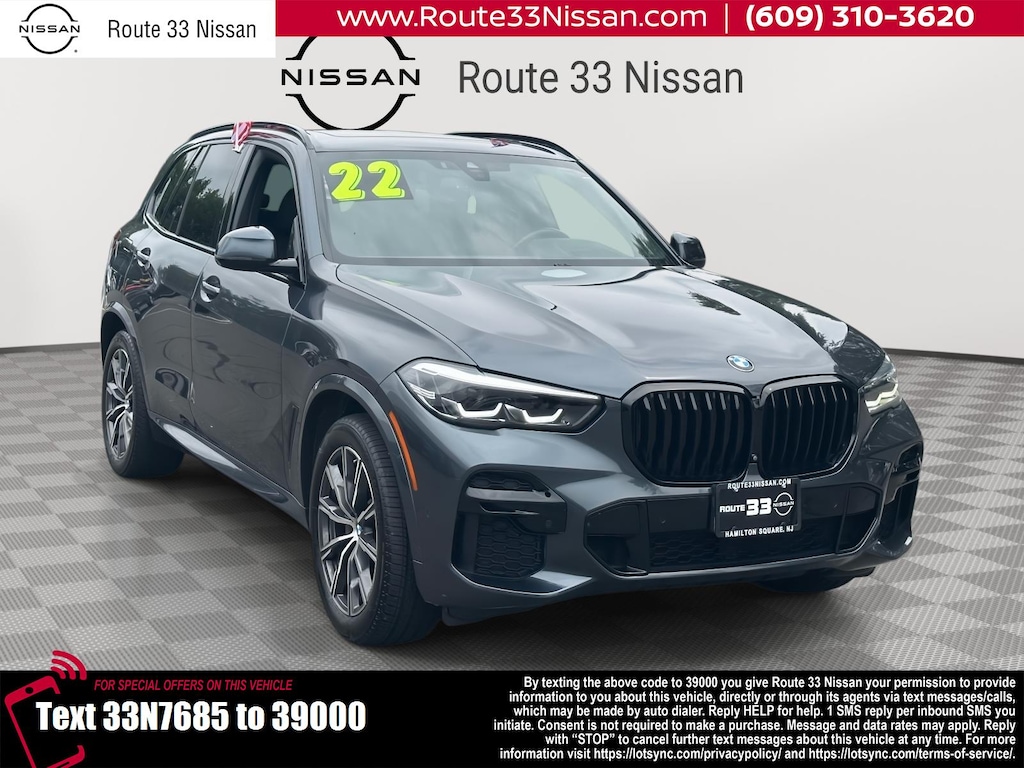 Certified 2022 BMW X5 xDrive40i Sports Activity Vehicle Sport Utility