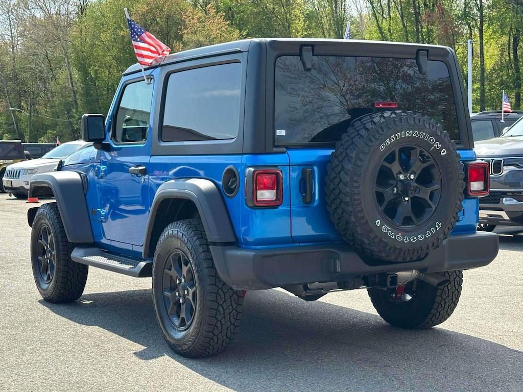Used 2022 Jeep Wrangler Willys 4x4 Sport Utility