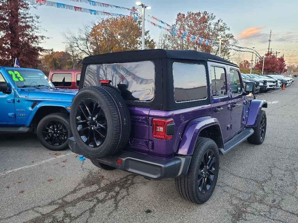 Used 2023 Jeep Wrangler 4xe Sahara 4x4 Sport Utility