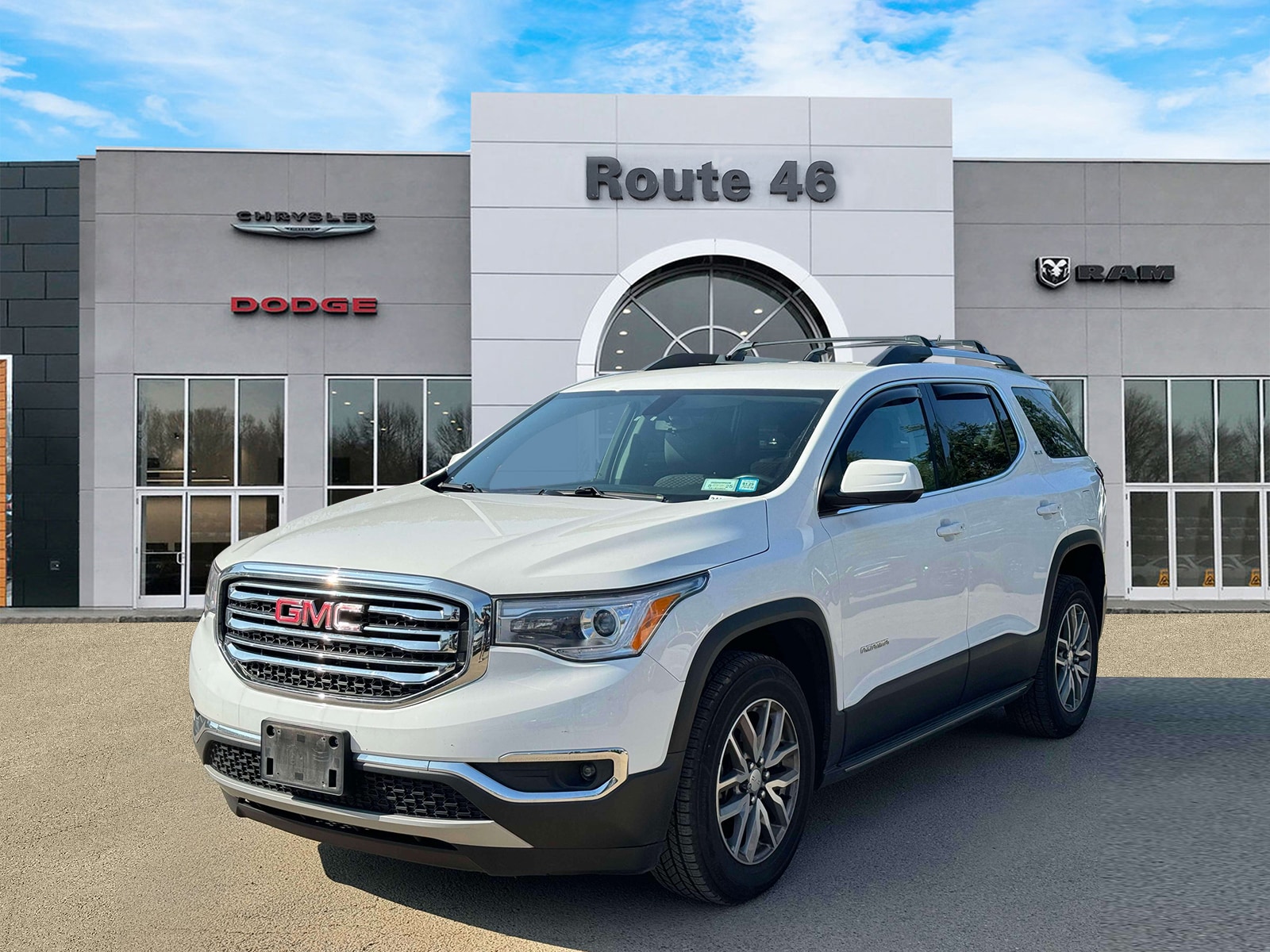 Used 2019 GMC Acadia SLE-2 with VIN 1GKKNSLS9KZ299378 for sale in Little Falls, NJ