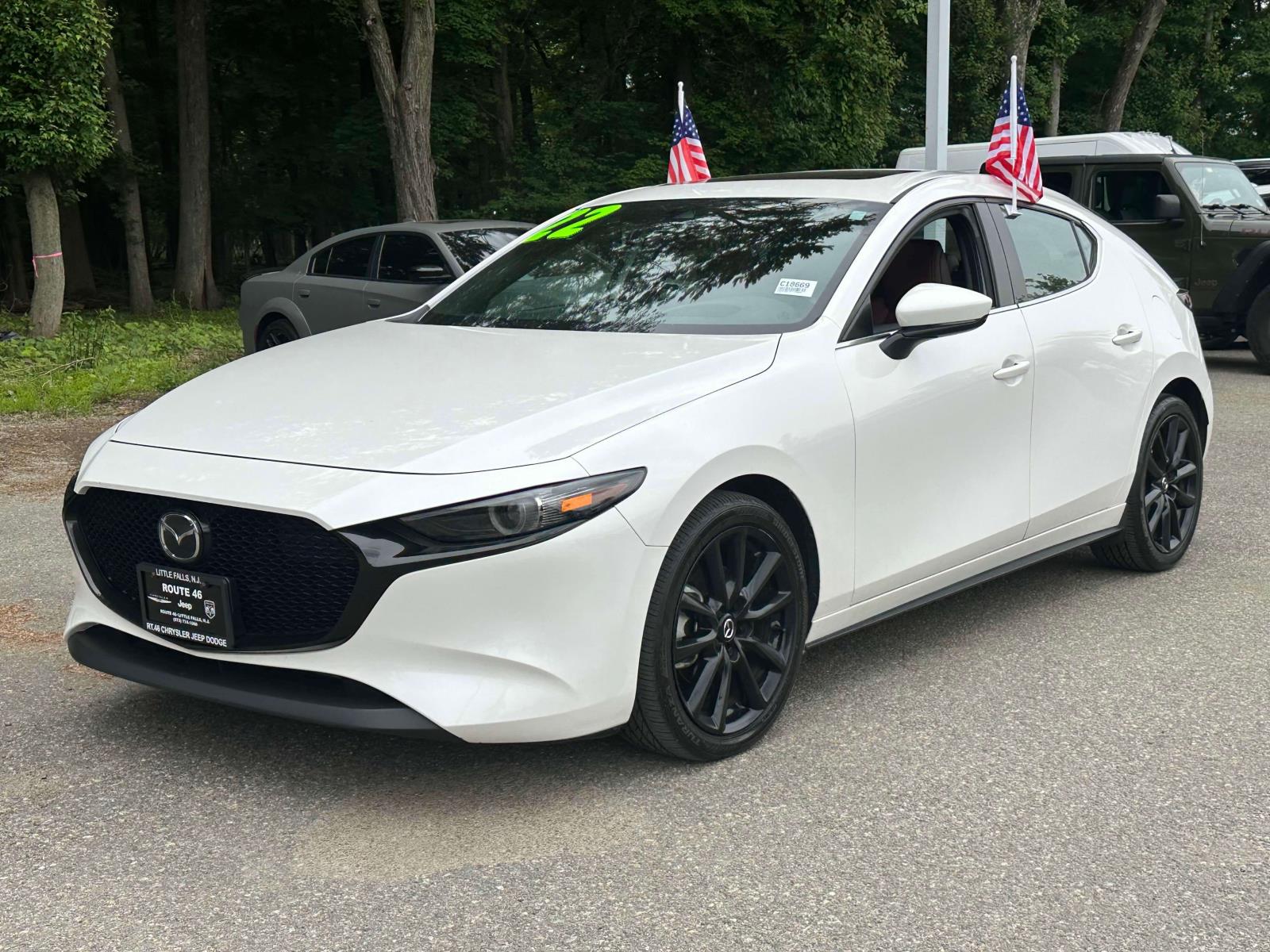 Used 2022 Mazda Mazda3 Premium with VIN JM1BPBMLXN1519868 for sale in Little Falls, NJ