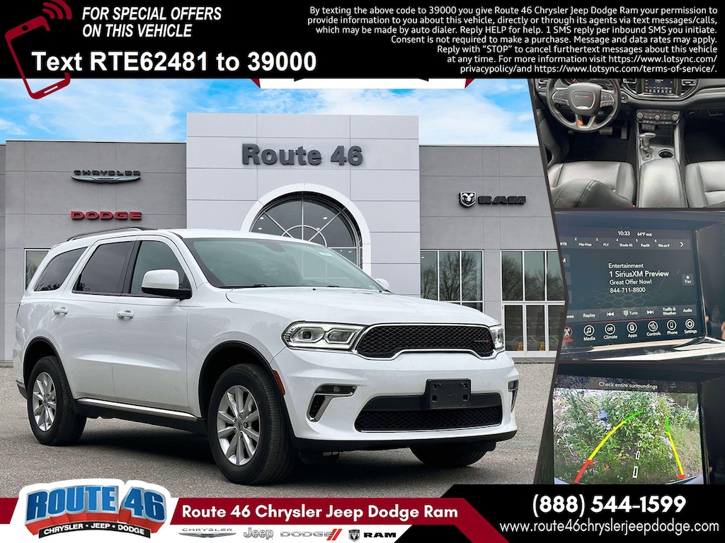 Used 2021 Dodge Durango SXT Plus AWD Sport Utility