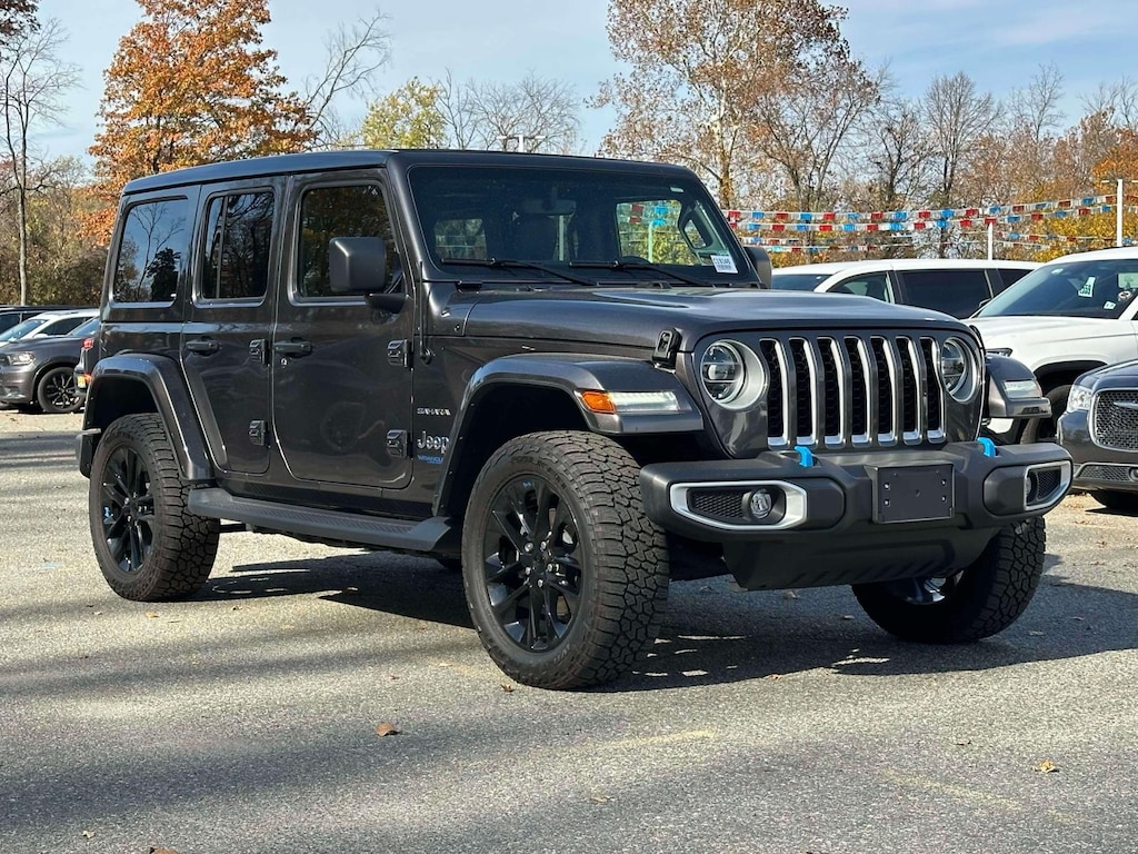 Used 2022 Jeep Wrangler 4xe Unlimited Sahara 4x4 Sport Utility