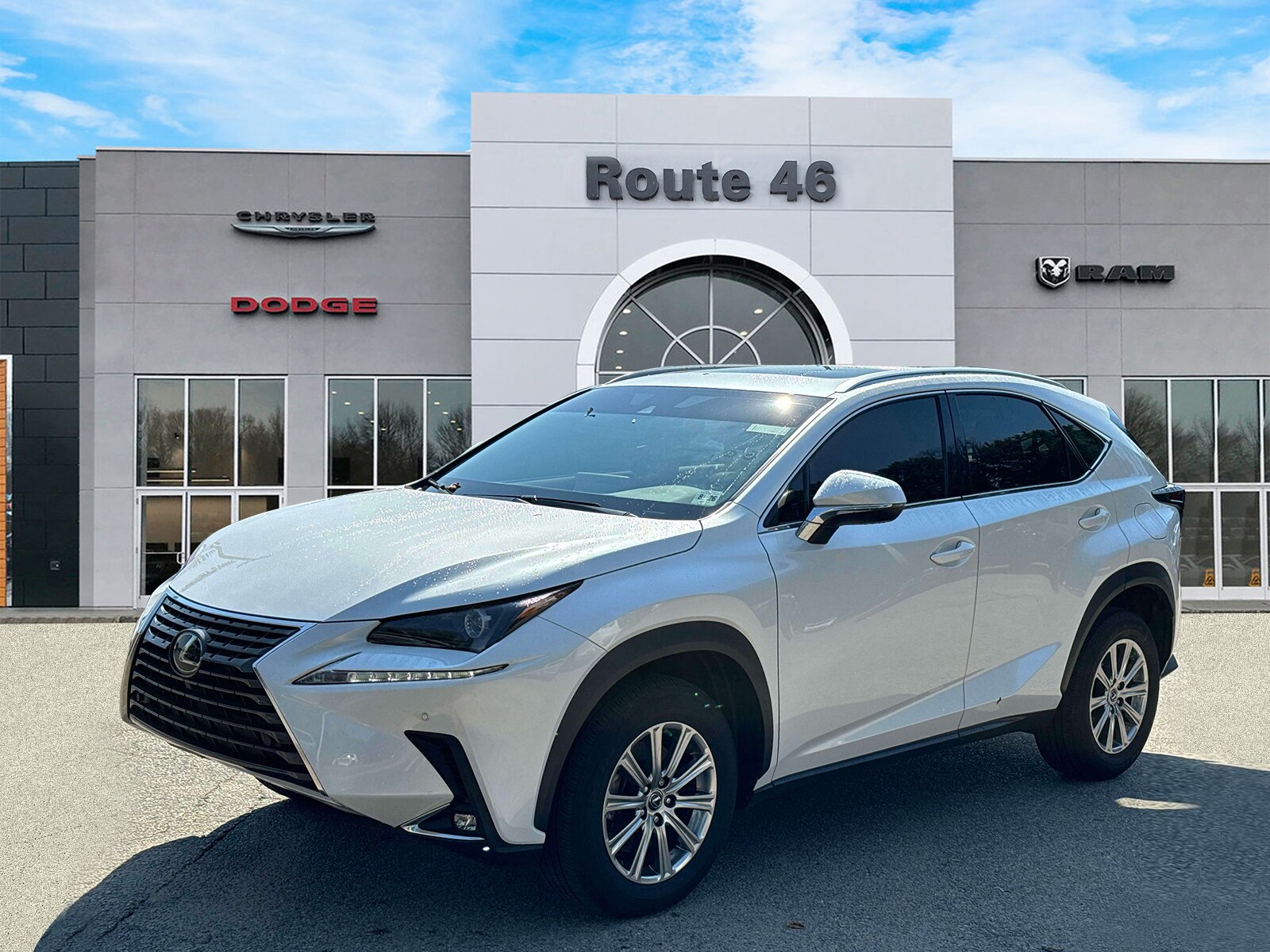 Used 2021 Lexus NX 300 with VIN JTJDARDZ8M2262481 for sale in Little Falls, NJ