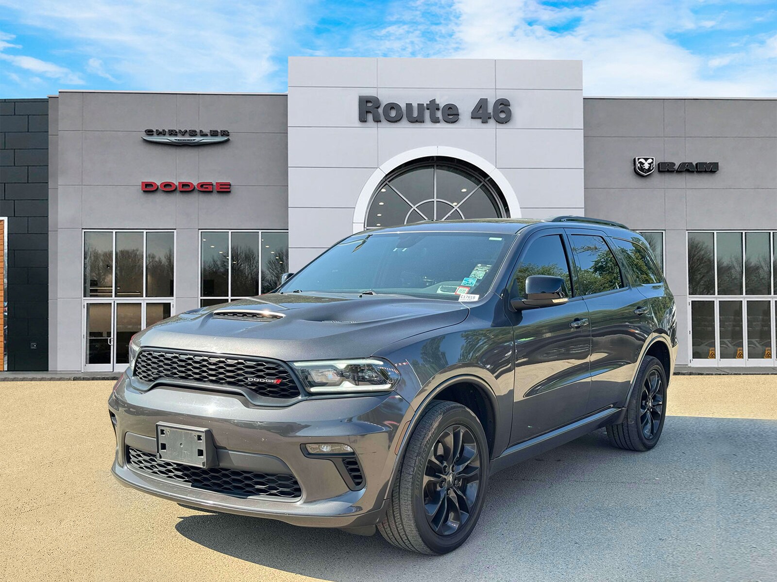 Used 2021 Dodge Durango GT Plus with VIN 1C4RDJDG9MC724847 for sale in Little Falls, NJ