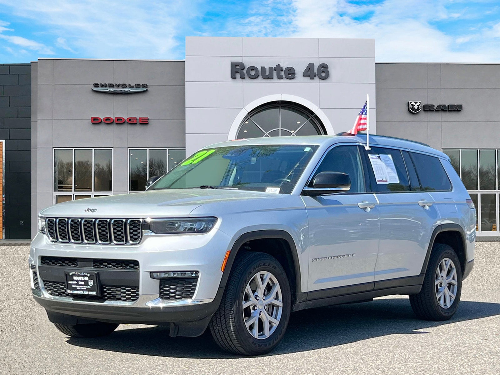 Used 2021 Jeep Grand Cherokee L Limited with VIN 1C4RJKBG7M8188890 for sale in Little Falls, NJ