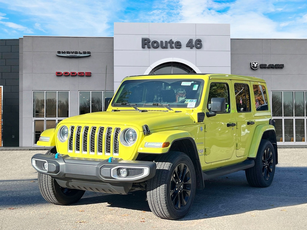 Used 2023 Jeep Wrangler 4xe Sahara 4x4 Sport Utility