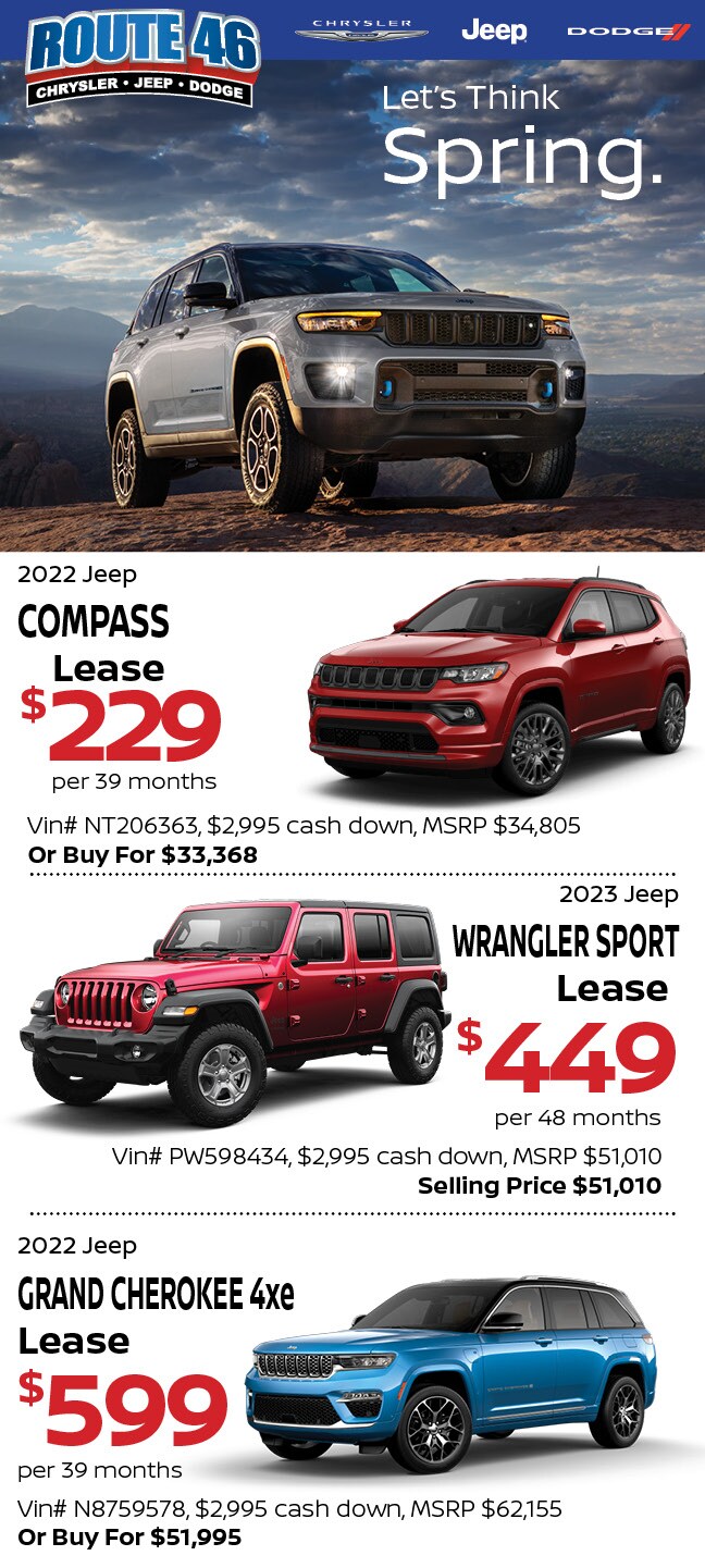 Introduce 41+ images route 46 chrysler jeep dodge cars In