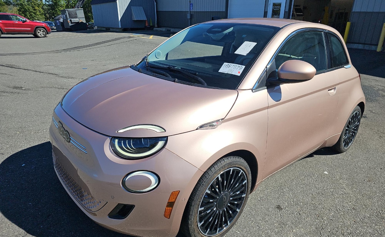 Used 2024 FIAT 500e Base with VIN ZFAFFAC41RX219963 for sale in Little Falls, NJ